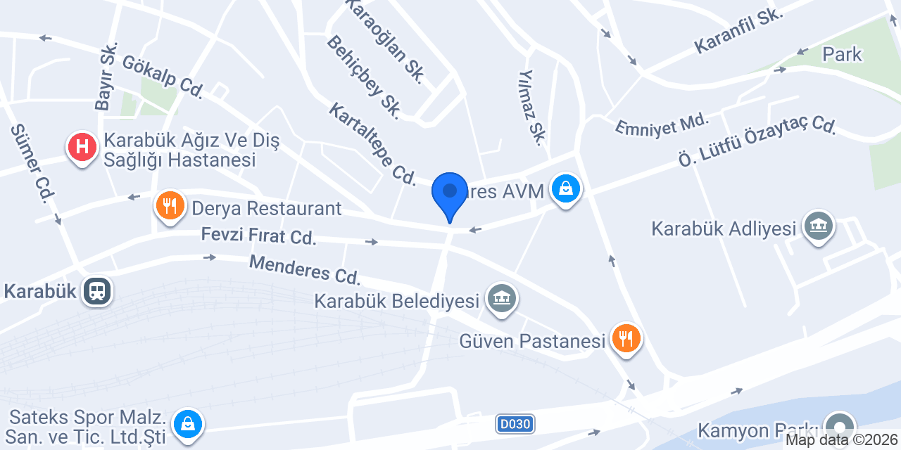 Civil- Karabük Merkez konumu