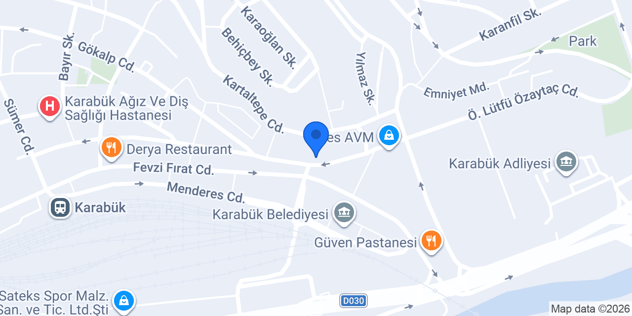 Kuveyt Türk - Karabük Şubesi konumu
