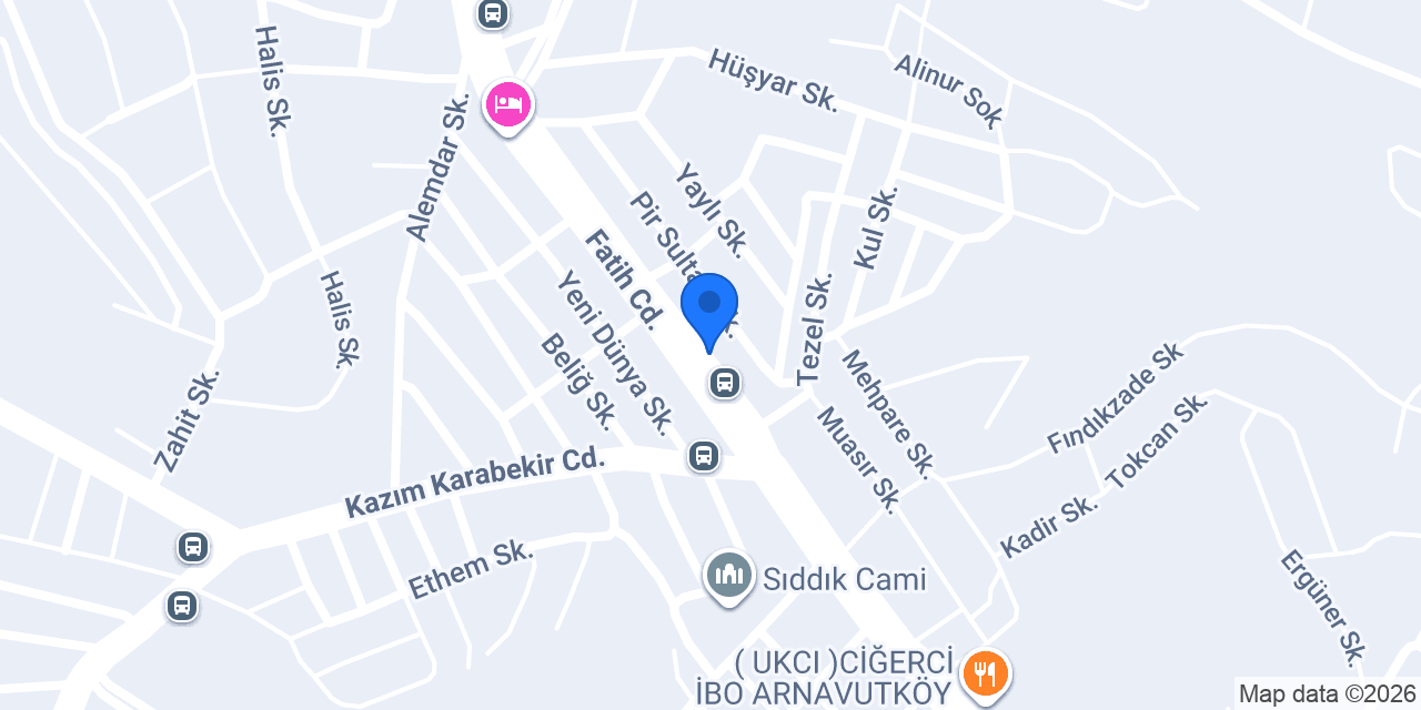 Ciğerci Fevzi Usta konumu