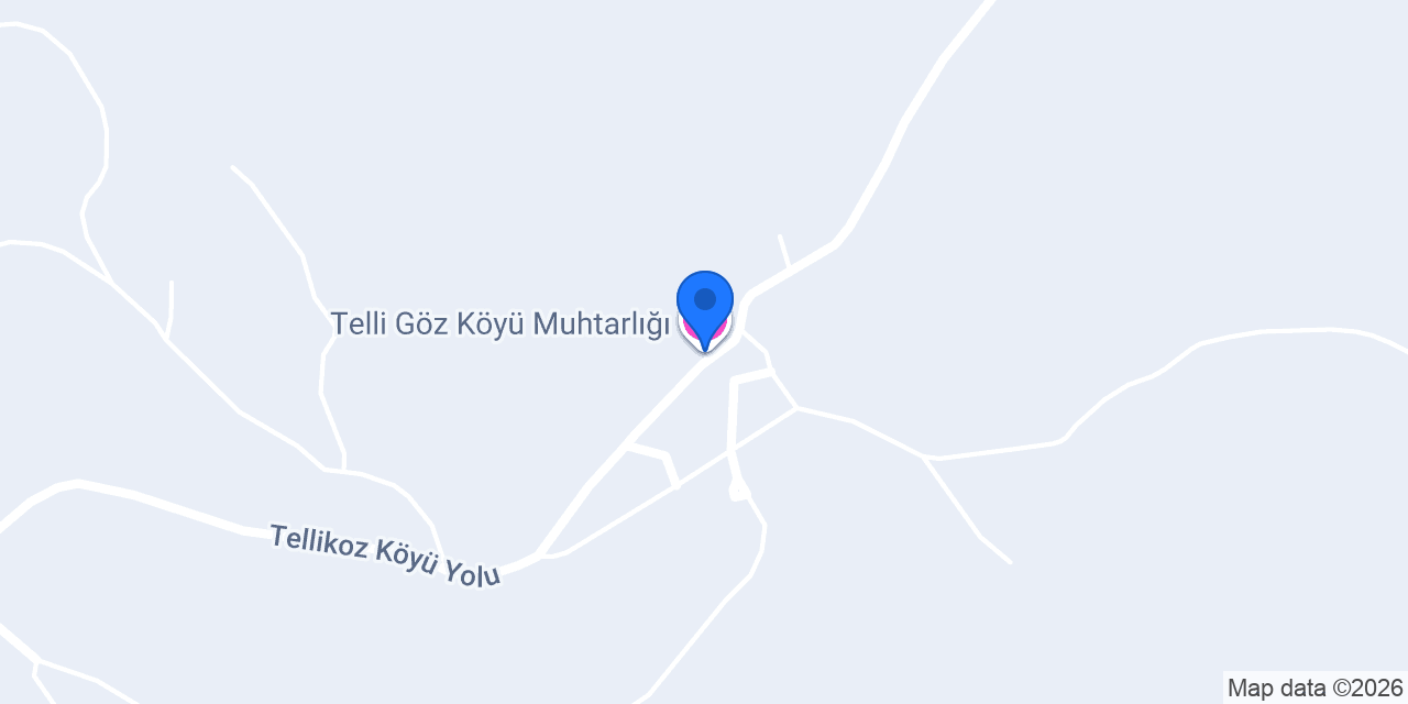 Telli Göz Köyü Muhtarlığı konumu