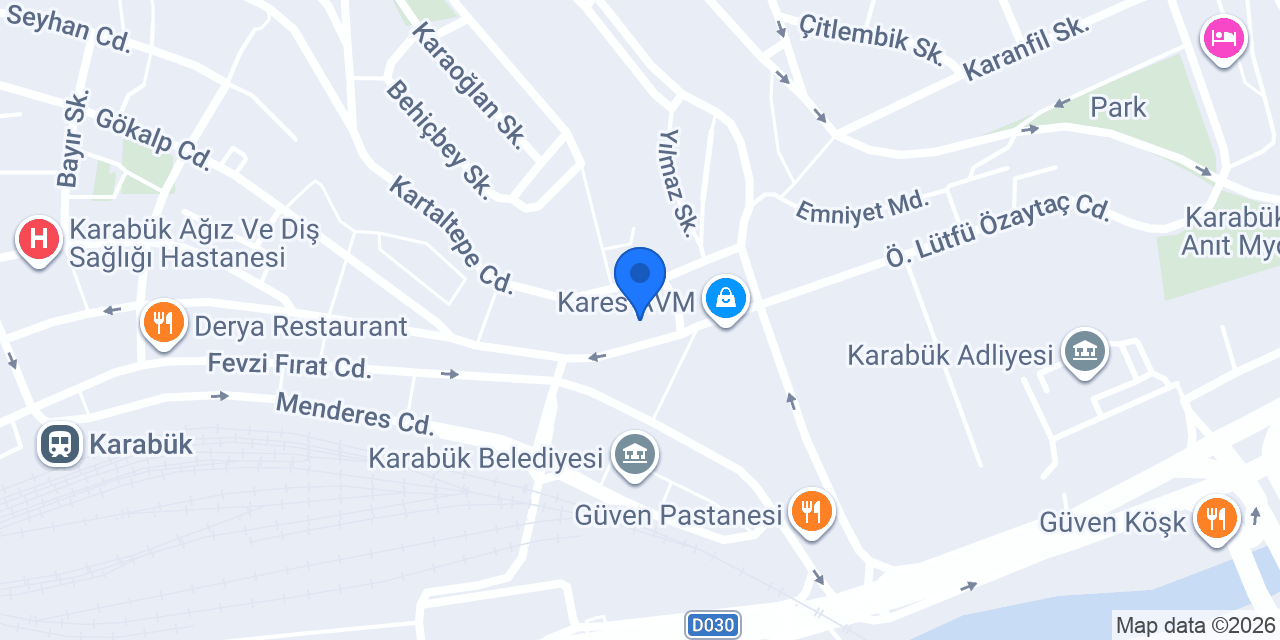 Doss Döner konumu