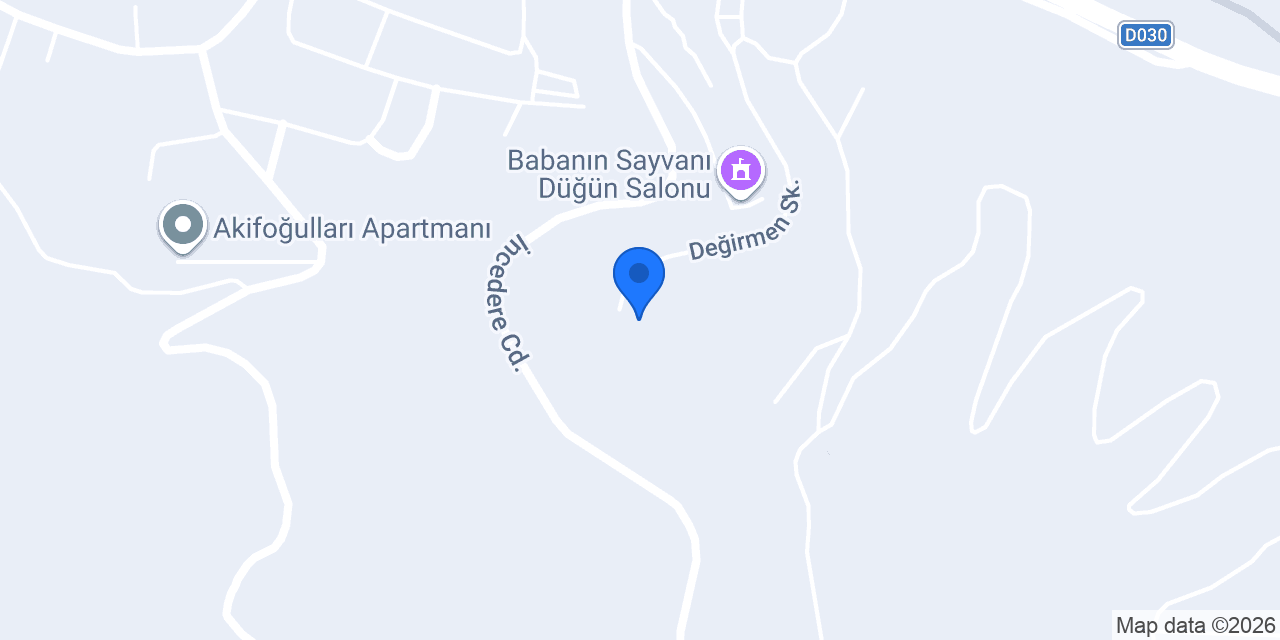 Yenice Belediyesi konumu