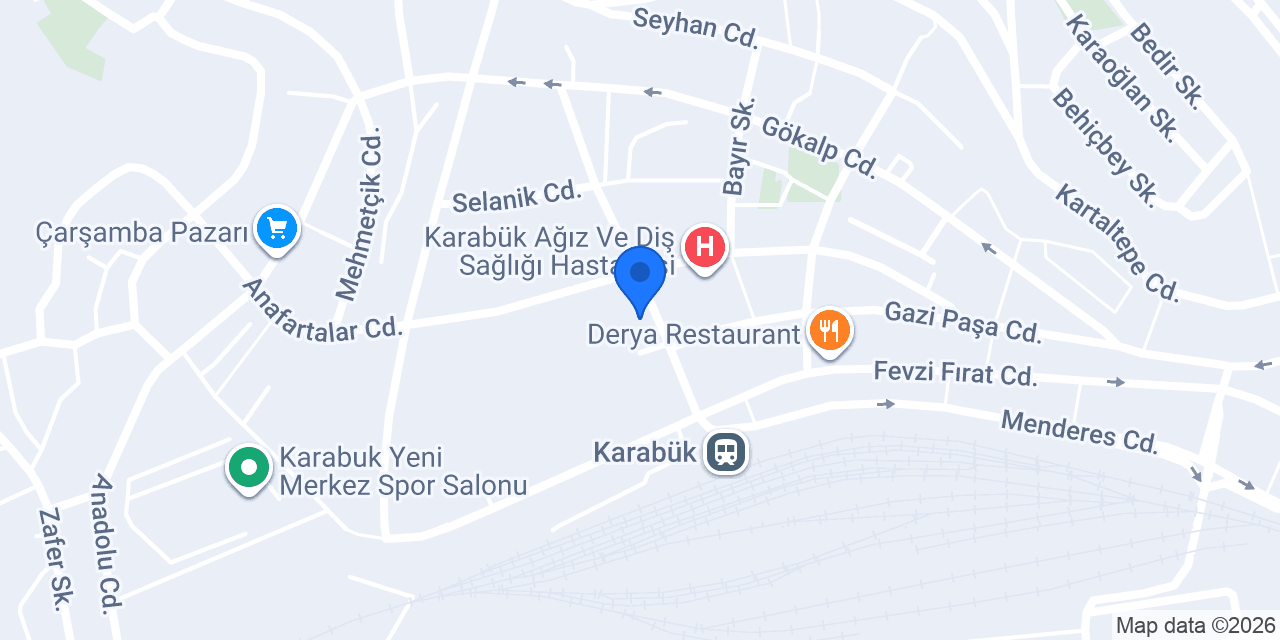 Karabük Titocar Bayii konumu