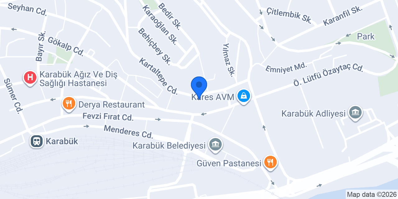 Özel Karabük Sancak Sürücü Kursu konumu