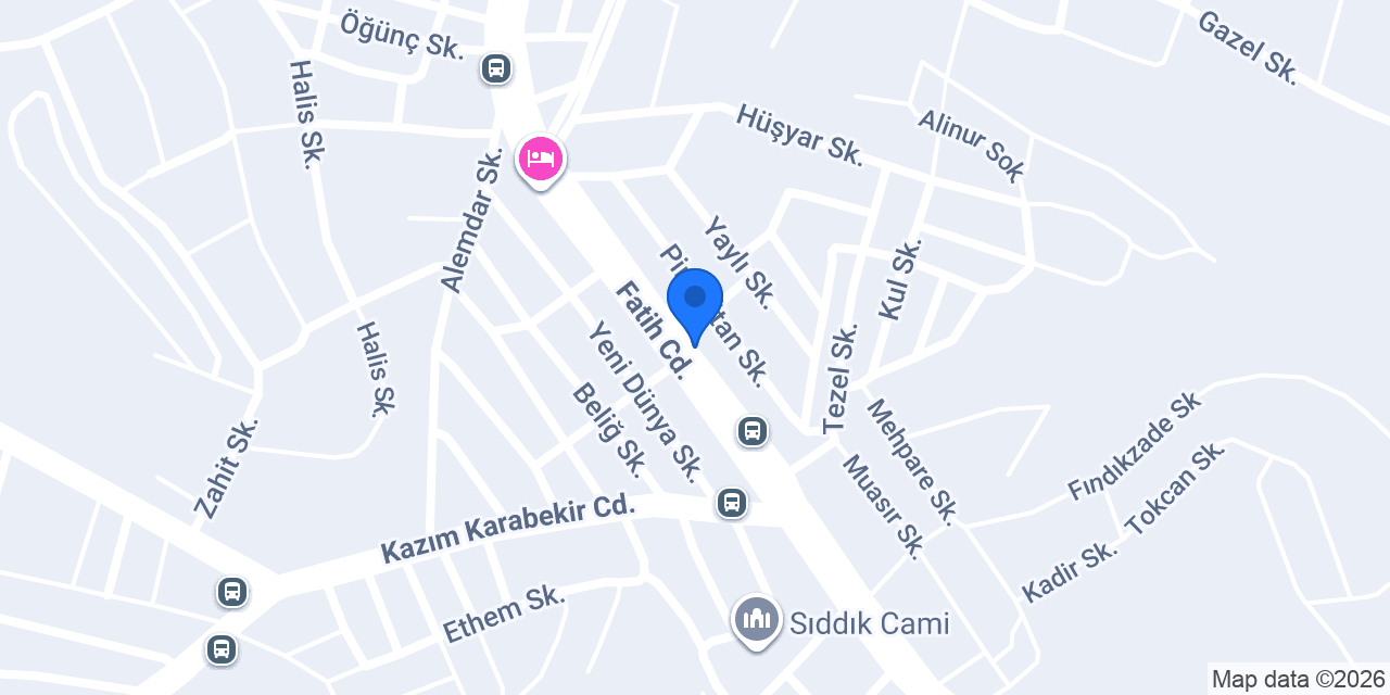 Premium Dem Hotel konumu