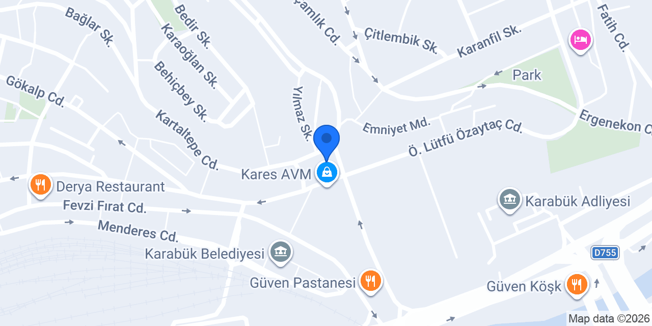KARABÜK SINAV KURS konumu