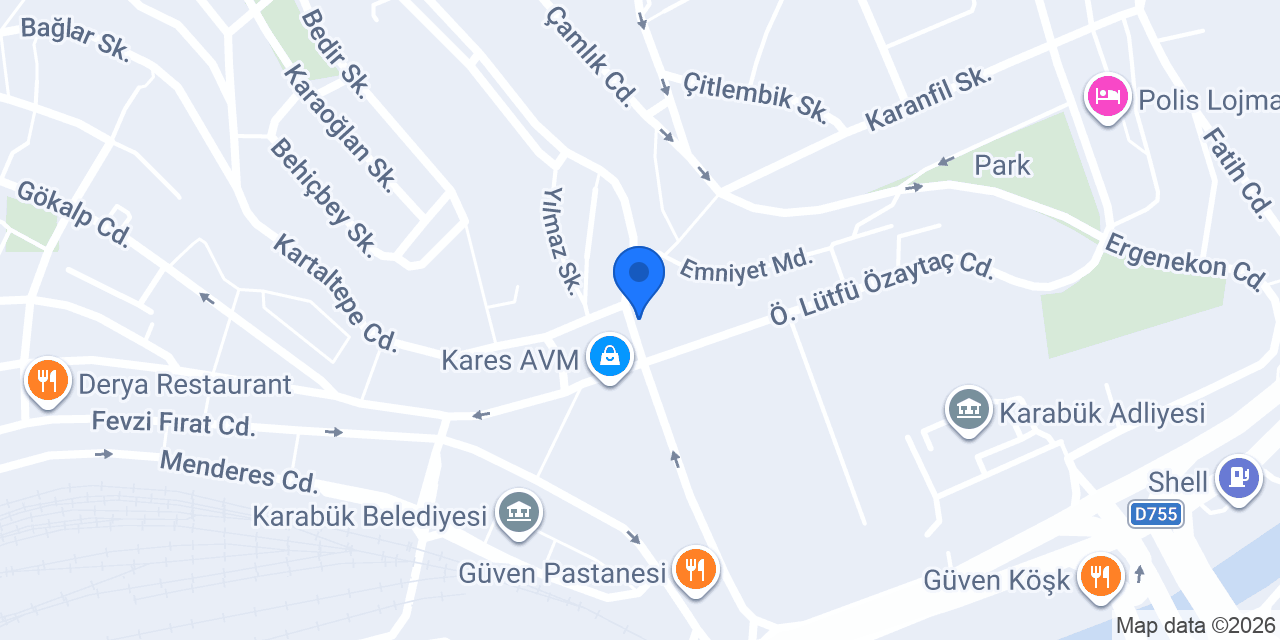Karabük Kariyer Evi konumu