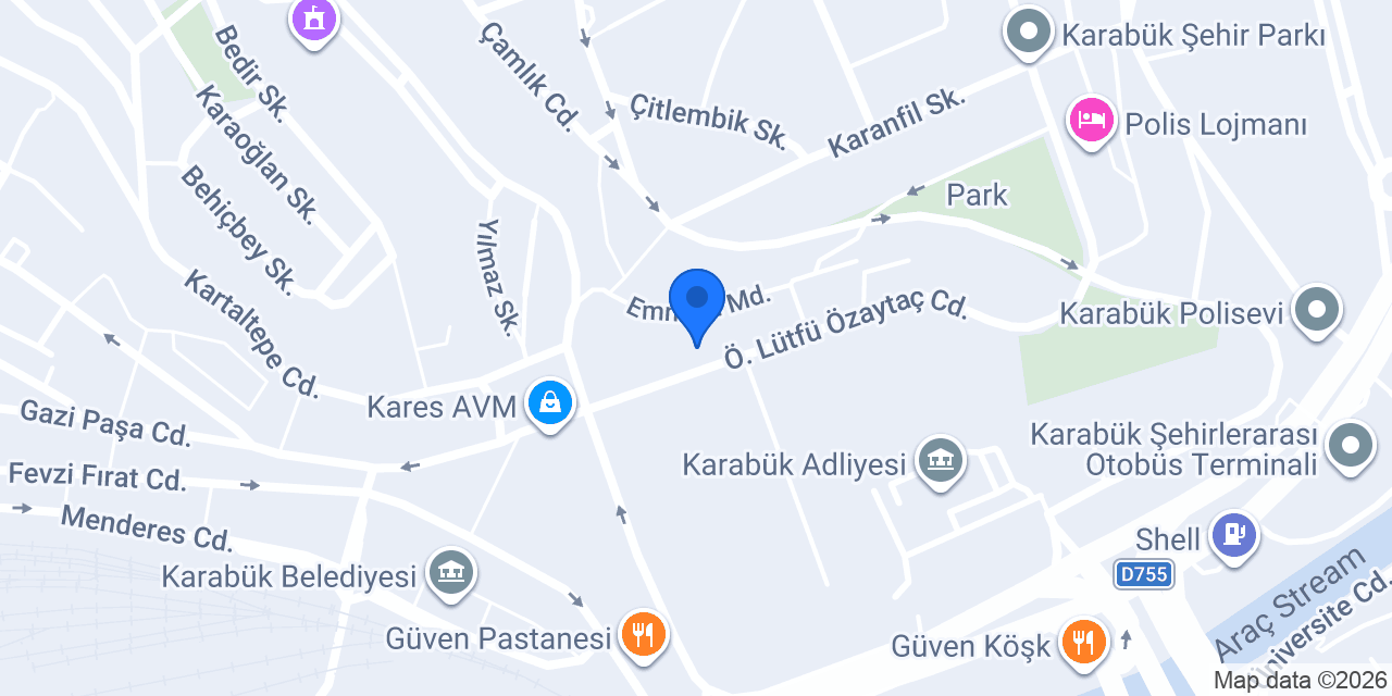 Emek Çevre Danışmanlık konumu
