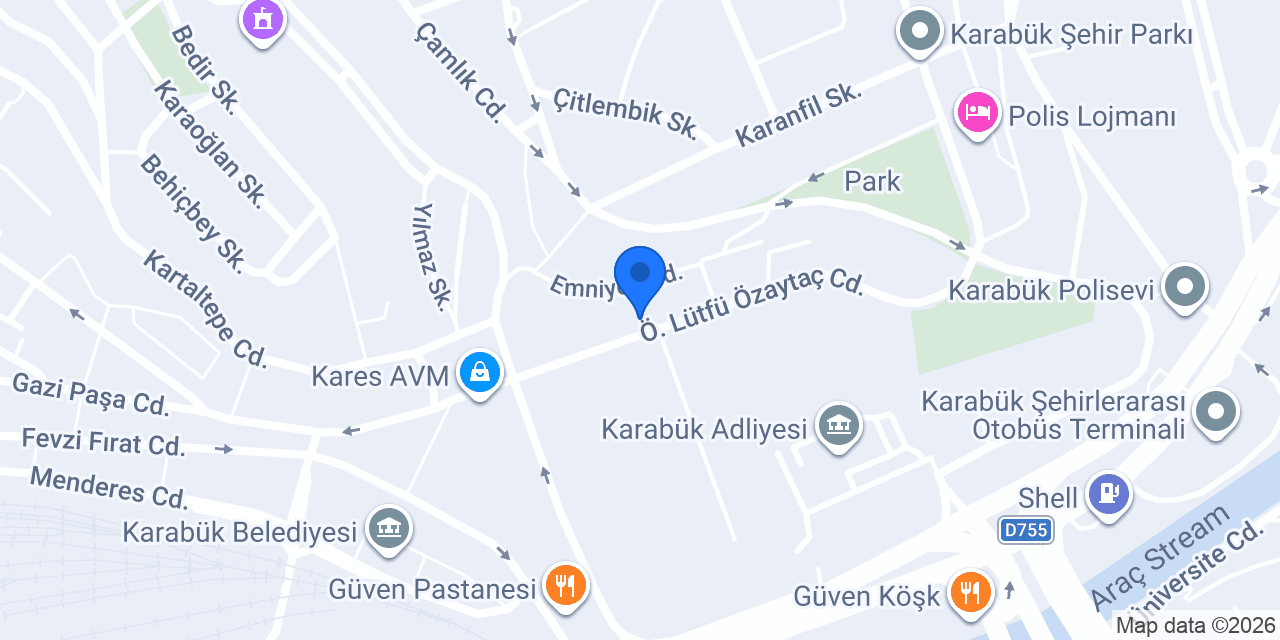 ÖZALP HZ YAPI konumu