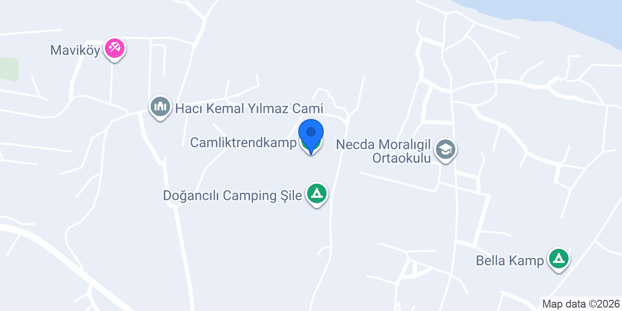 Camliktrendkamp konumu