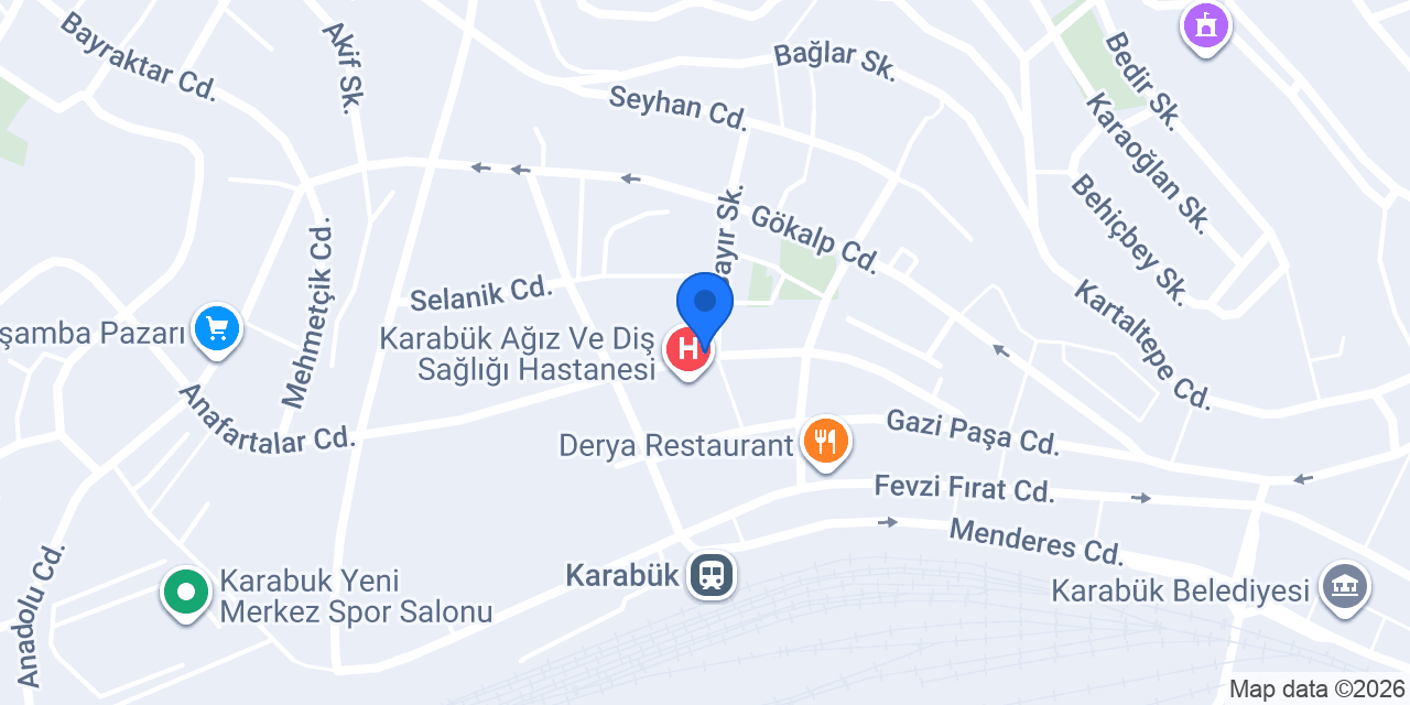Gül Taksi konumu