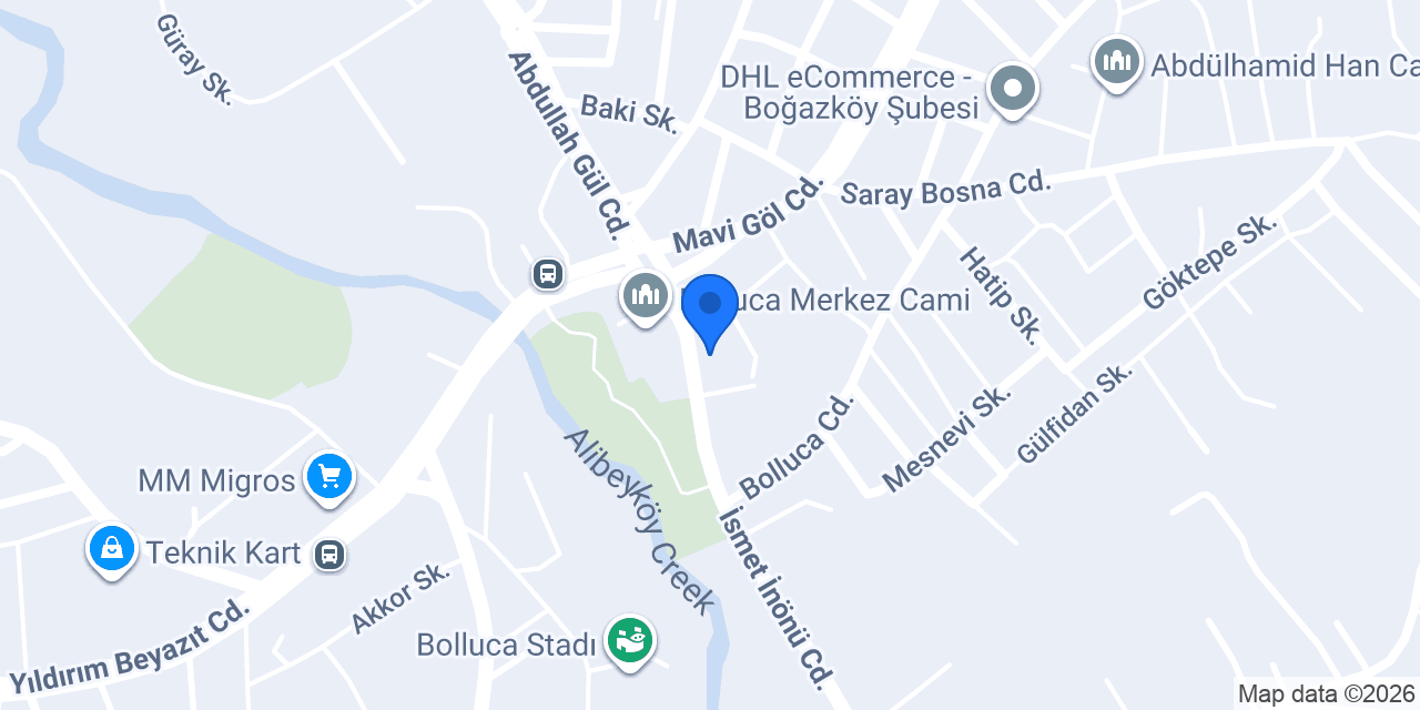 Çakır Elektrik konumu