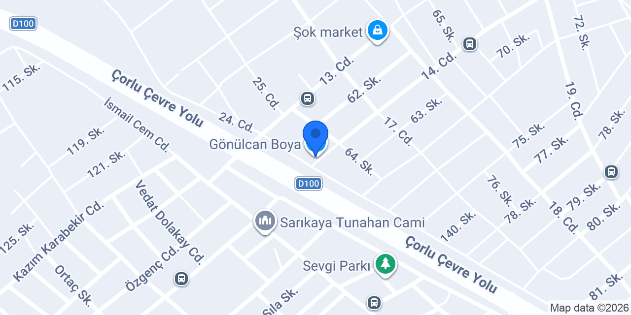 Gönülcan Boya konumu