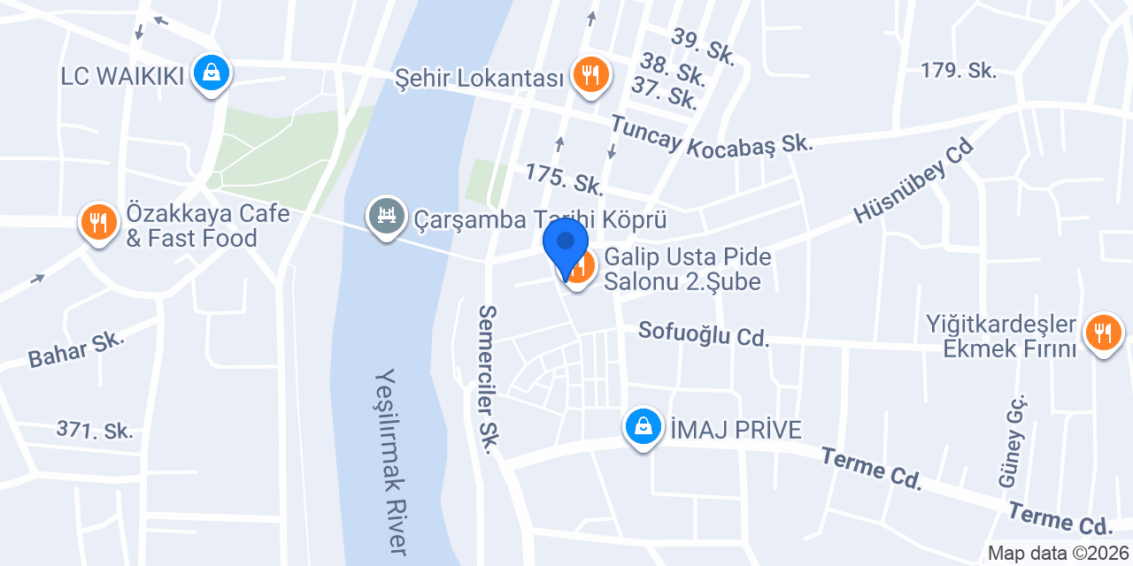IRMAK RESTORAN konumu