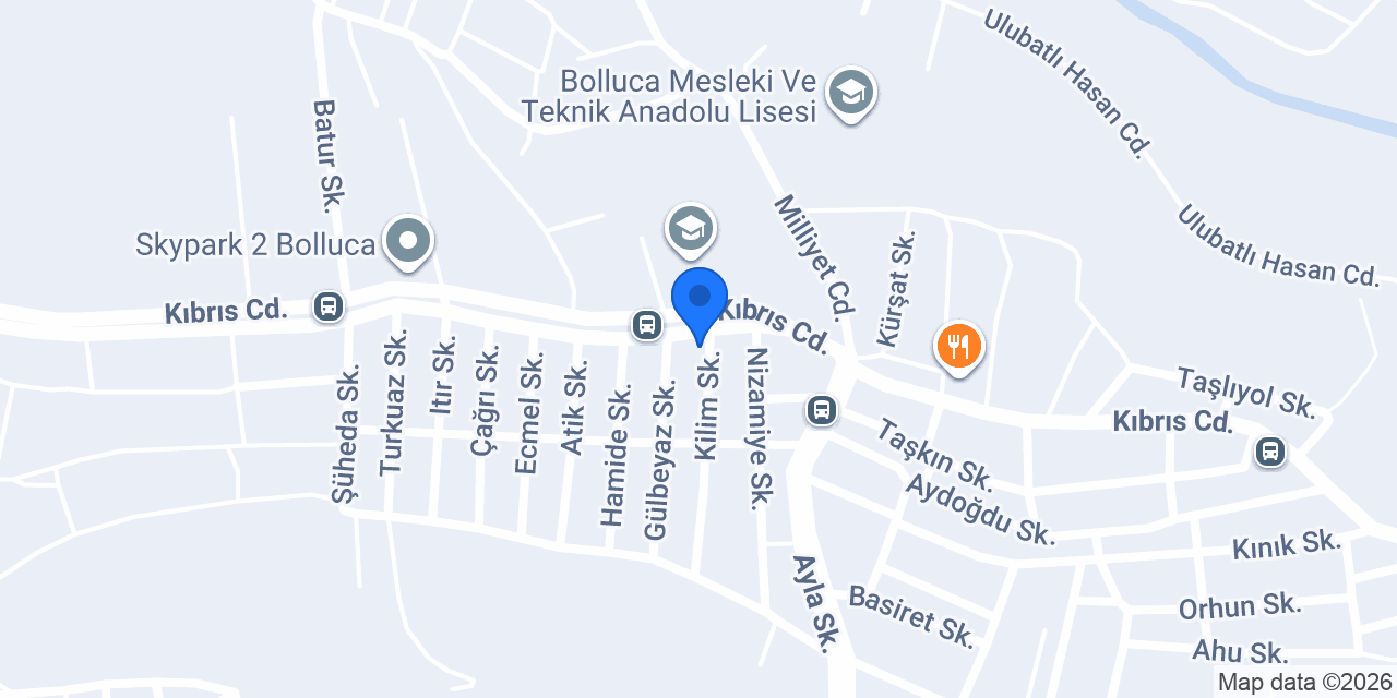 Ecem Hırdavat Toptan Market konumu