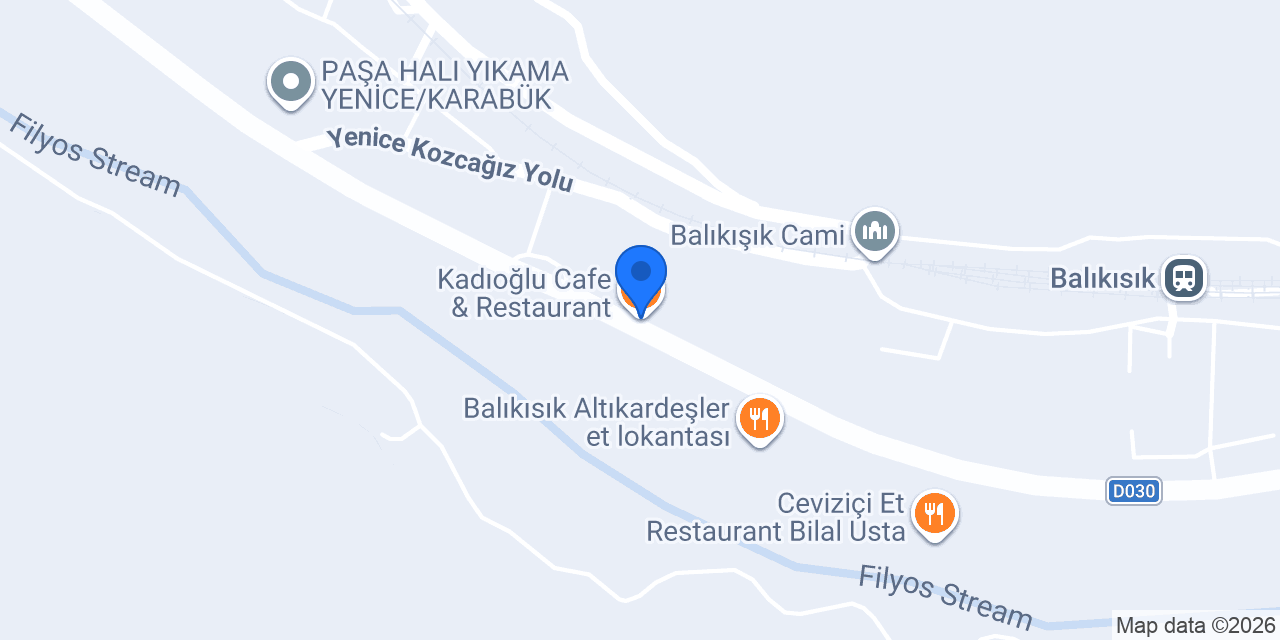 Kadıoğlu Cafe & Restaurant konumu