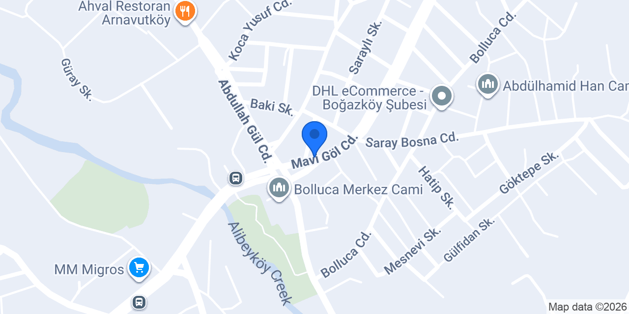 Ada Et Çiftliği Bolluca konumu