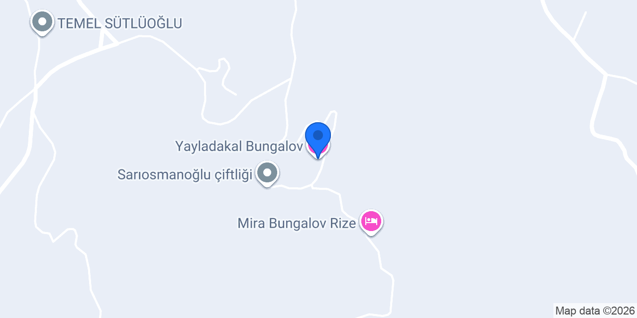 Yayladakal Bungalov konumu