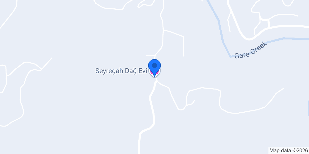 Seyregah Dağ Evi konumu