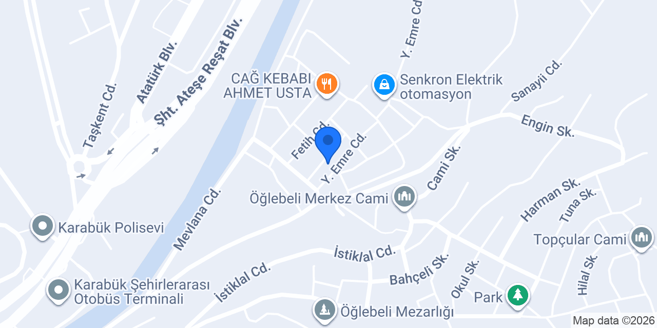 Karabük İlkadım Yangın konumu