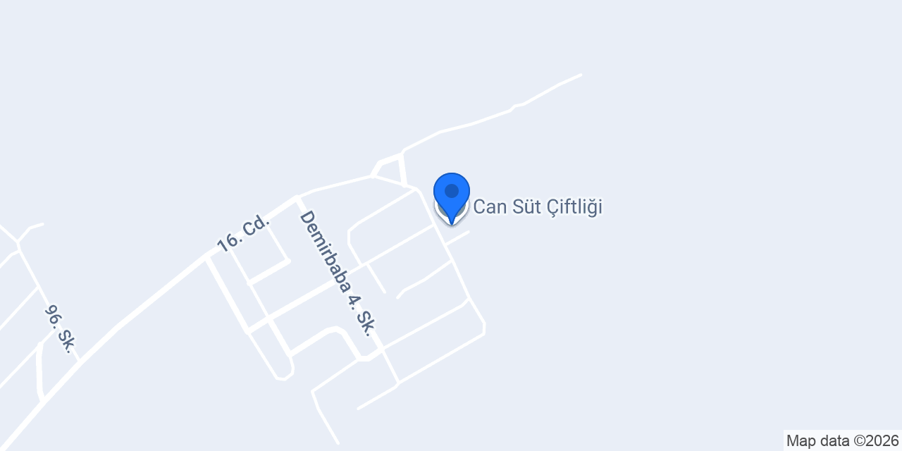 Can Süt Çiftliği konumu