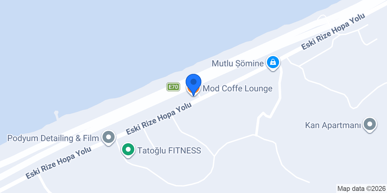 Mod Coffe Lounge konumu