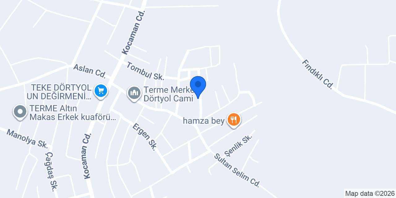 Öztürk Teknoloji konumu