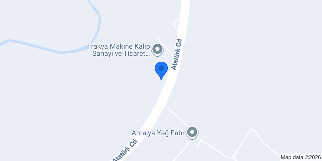 Akçam Örme Kumaş San. ve Tic. A.Ş. konumu