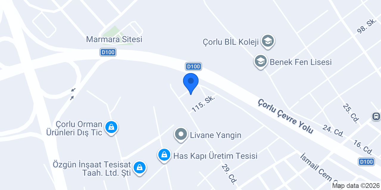 KAİZEN TRAKYA konumu