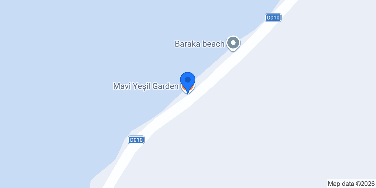 Mavi Yeşil Garden konumu