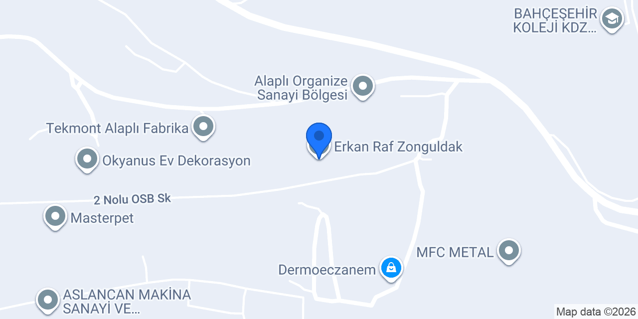 Erkan Raf Zonguldak konumu