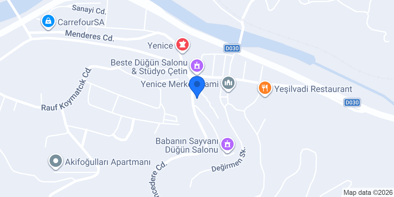 Saray Restaurant konumu