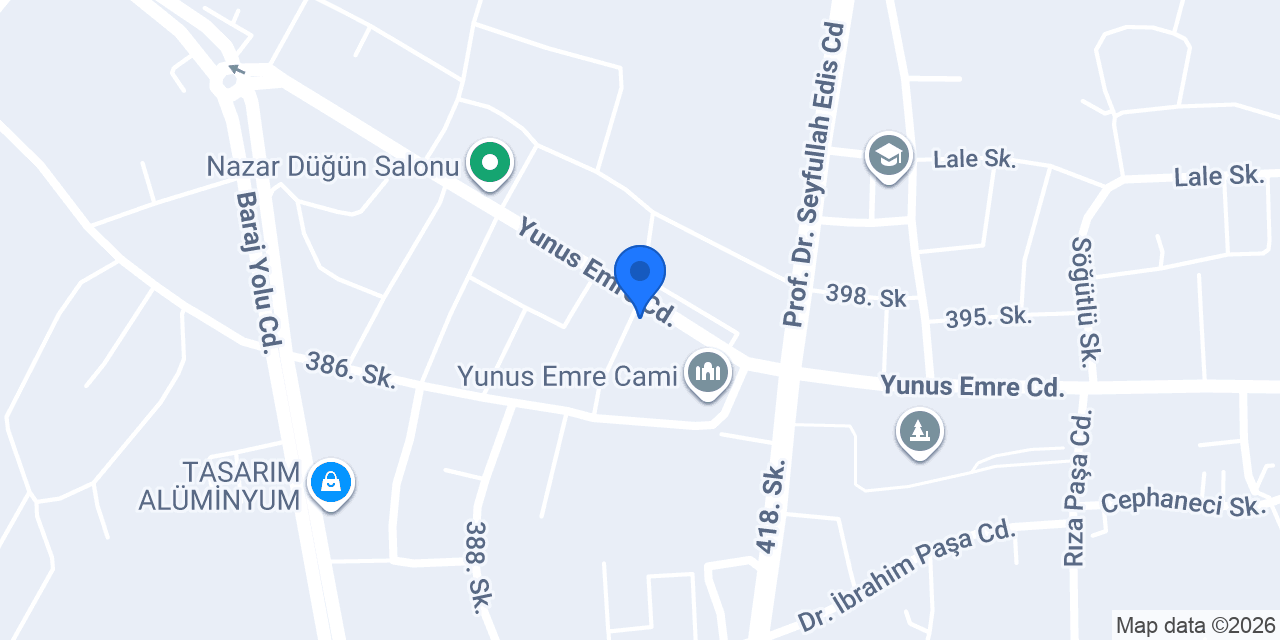 Fındık Atölyesi konumu