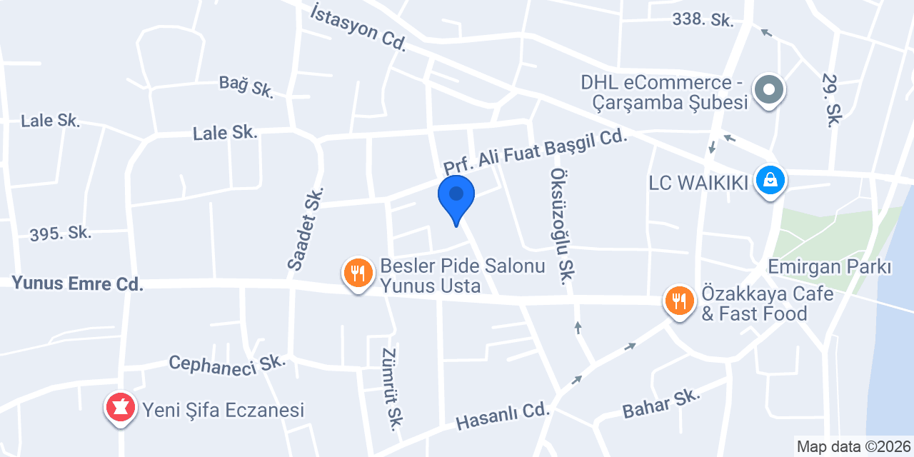 Aysu Arıtma konumu