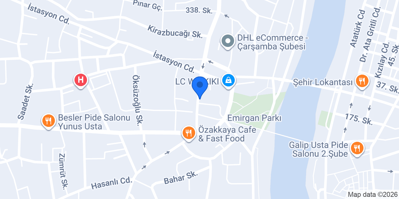 Altın Kadeh Restoran konumu