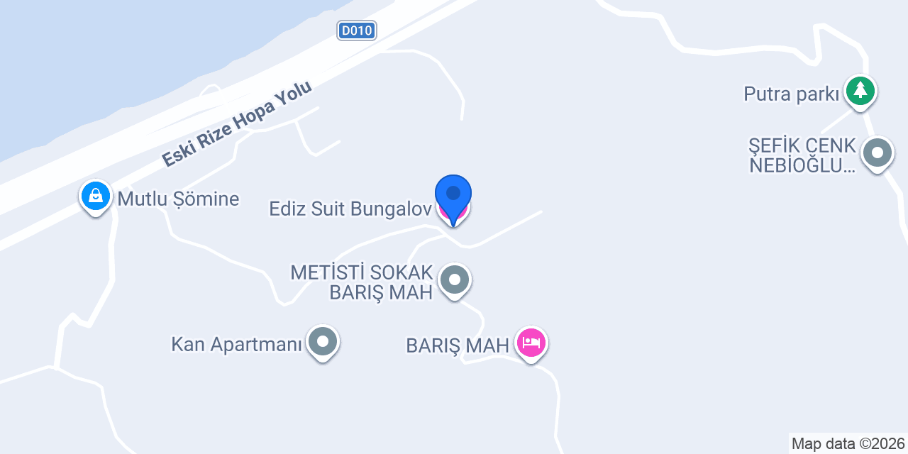 Ediz Suit Bungalov konumu