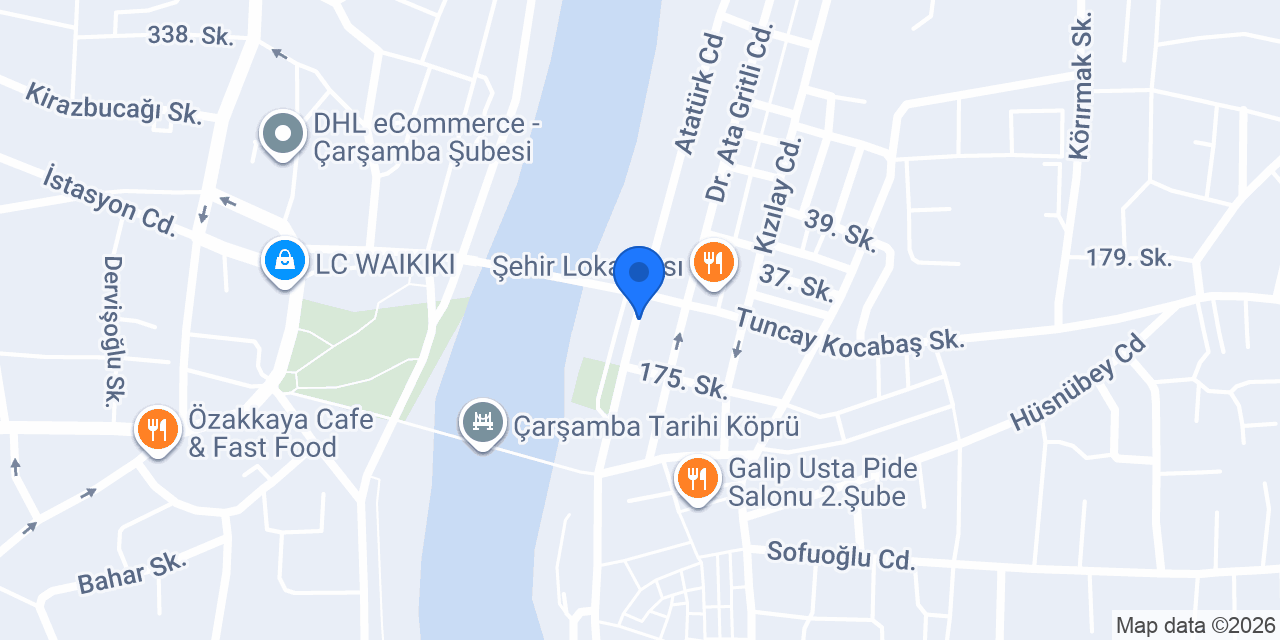 Kaymak Dondurma konumu