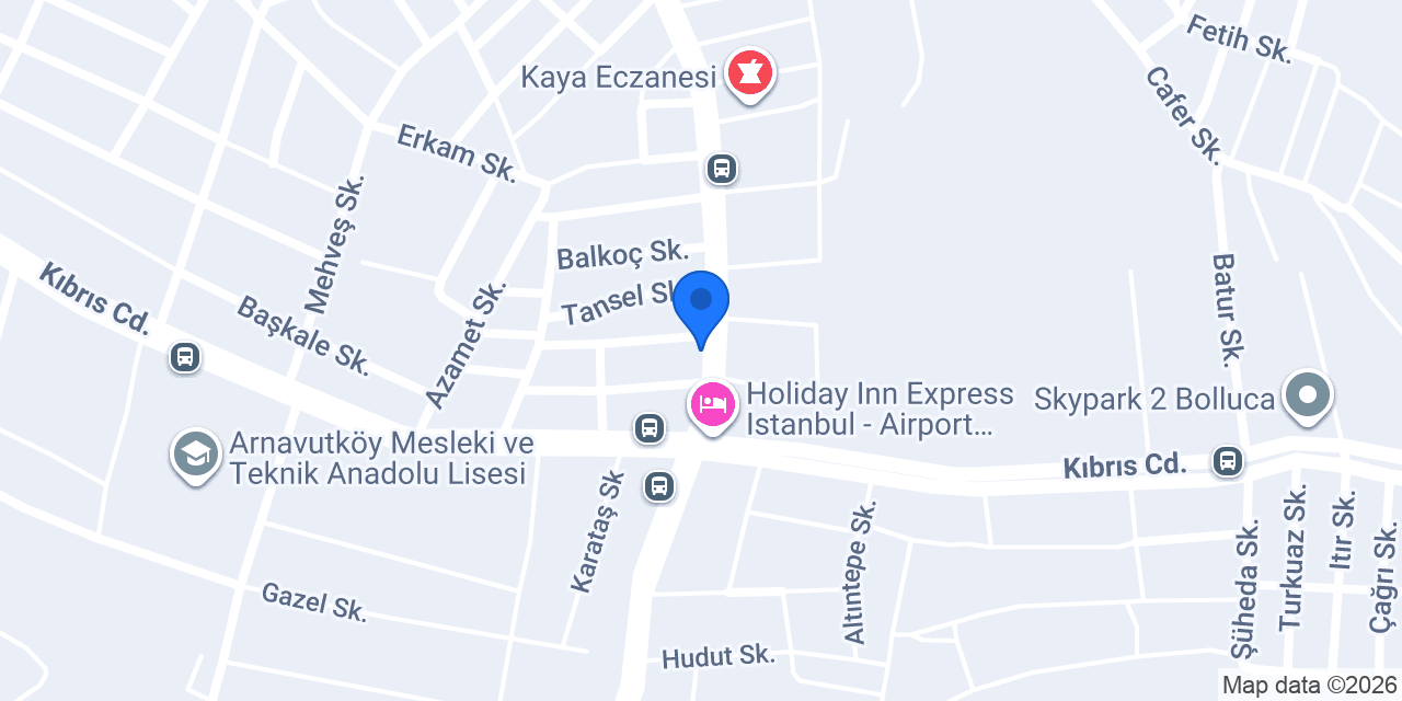 Ayhanlar Yapı Mühendislik konumu