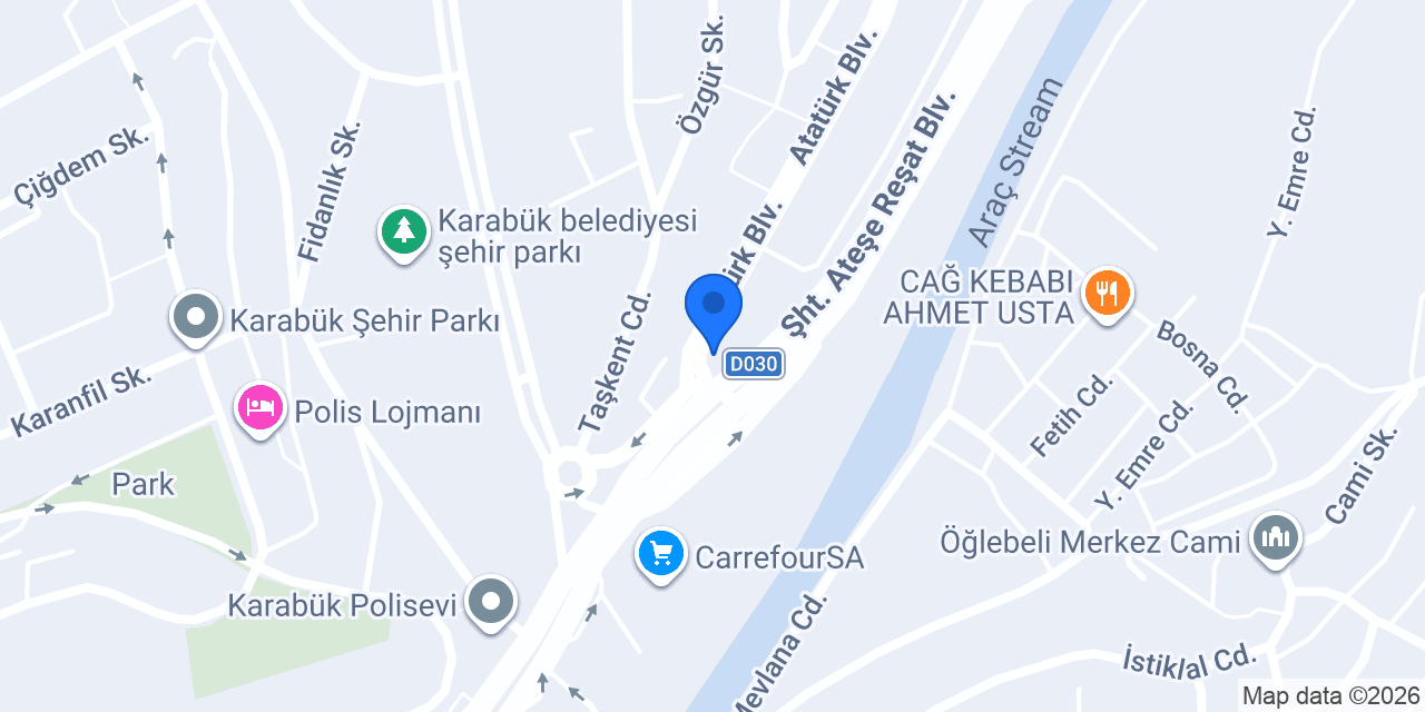 MotoDizayn KARABÜK konumu
