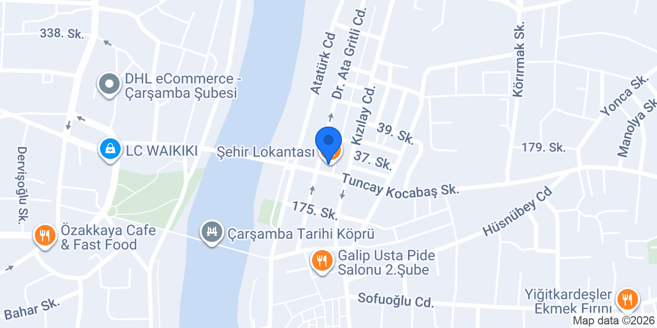 Şehir Lokantası konumu