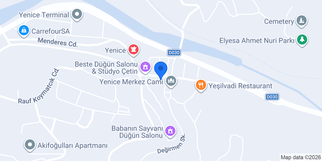 Yaşar Şeker Ticaret konumu