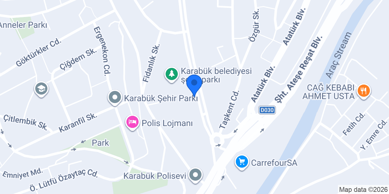Kaleli Lahmacun konumu