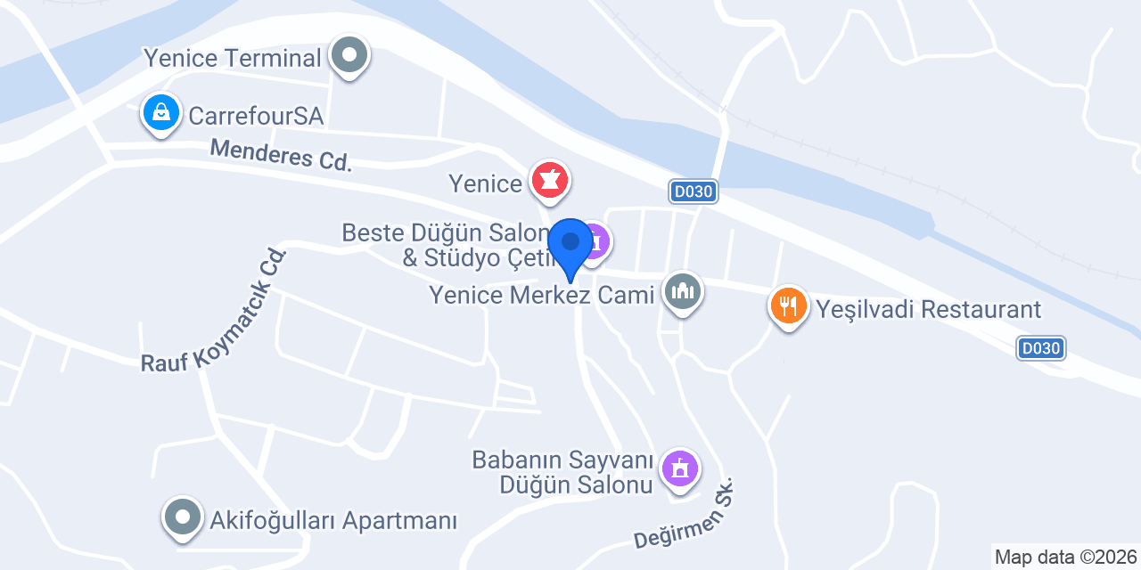 Serdengeçti Et Mamulleri konumu
