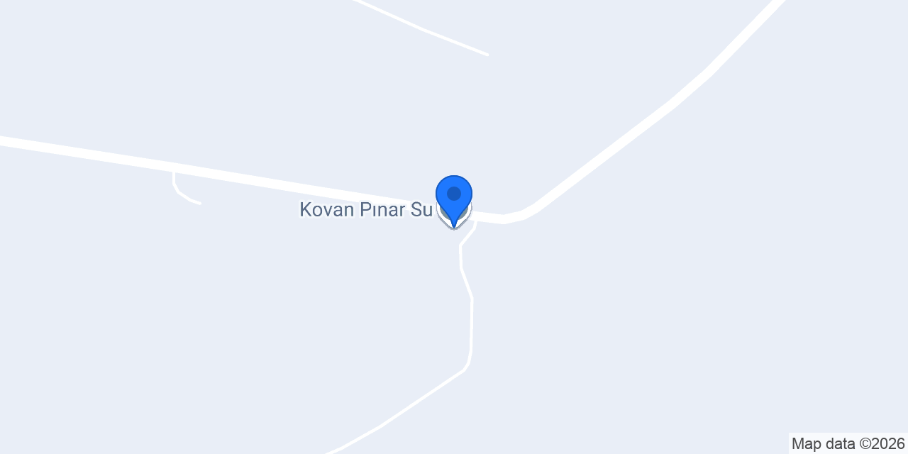 Kovan Pınar Su konumu
