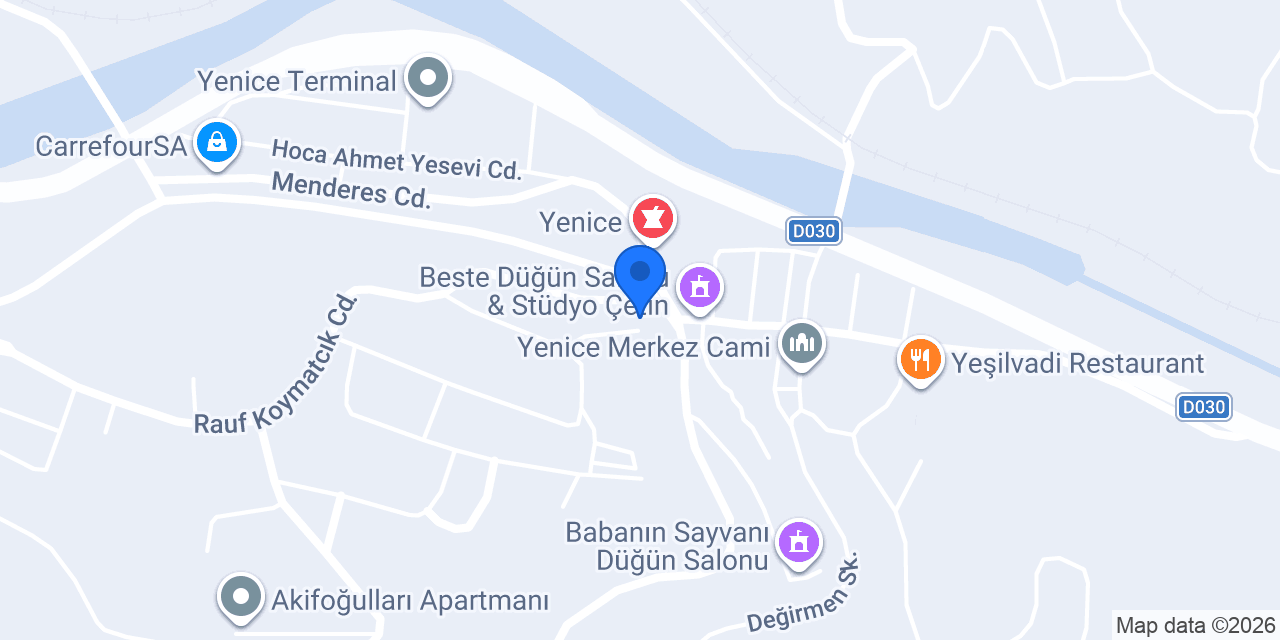 Merkez Taksi Durağı konumu