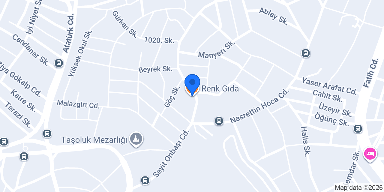 Renk Gıda konumu