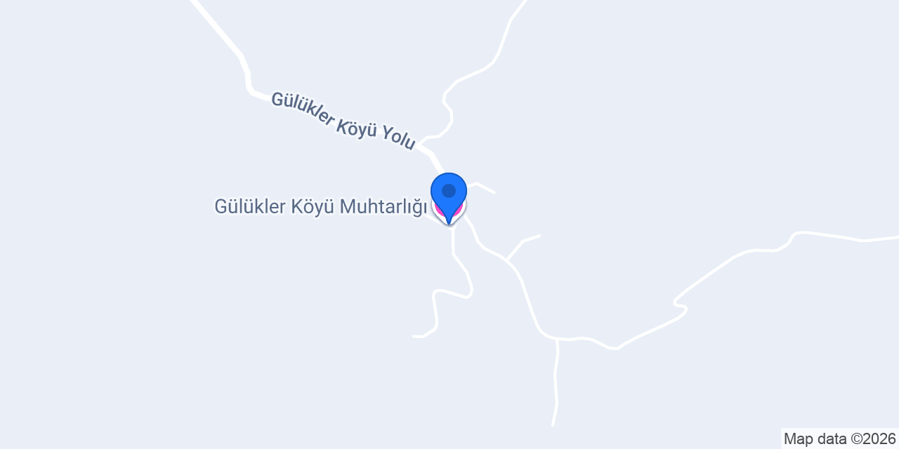 Gülükler Köyü Muhtarlığı konumu