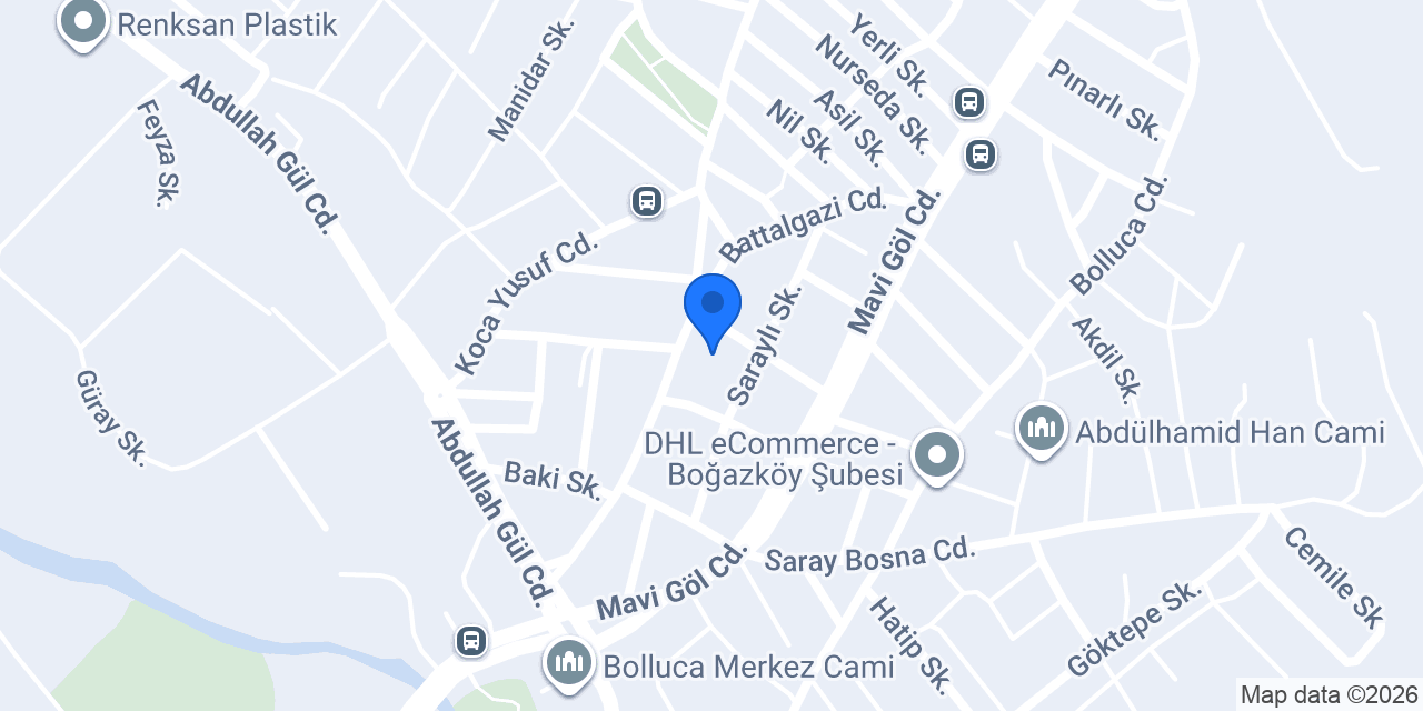Gerçek Hamsiköy Sütlaç Bolluca konumu