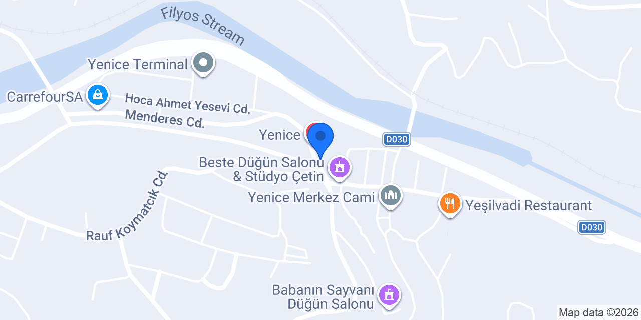 Ağaç Ev Cafe konumu