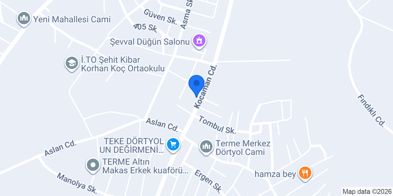 Terme Adıyörem konumu